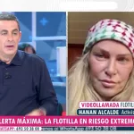 Antonio Naranjo acorrala en directo a la bulera ‘Barbie Gaza’ y esta acaba perpetrando un gesto de suprema cobardía