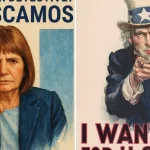 “Che, aspirante de Sherlock Holmes”: la llamativa campaña de Patricia Bullrich y su afiche al estilo “Tío Sam”