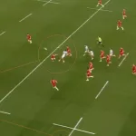 Pablo Matera se vistió de Messi para que Los Pumas anotaran un try sensacional contra Gales