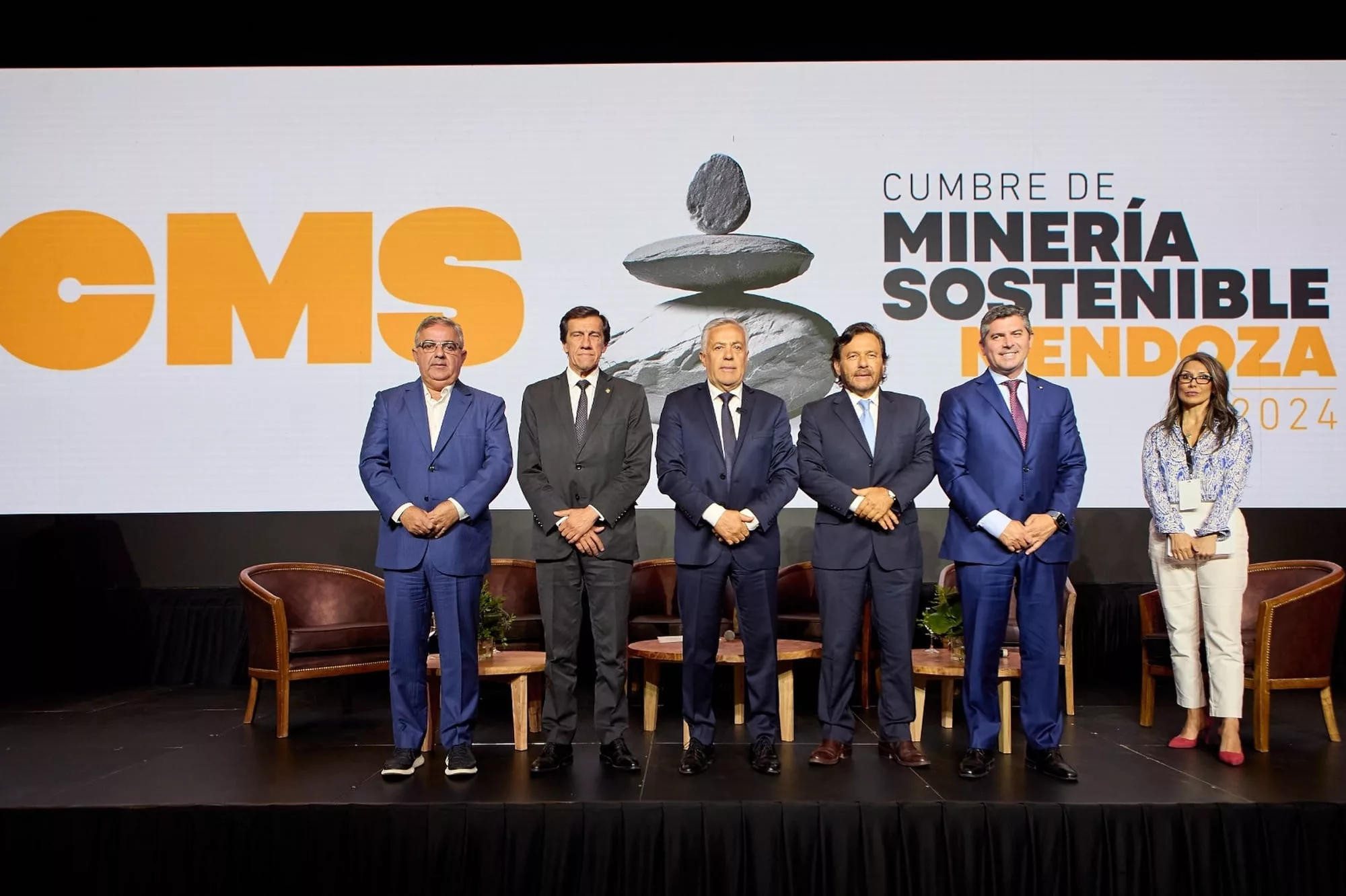 Los gobernadores que impulsan la reforma: Raúl Jalil (Catamarca), Carlos Sadir (Jujuy), Alfredo Cornejo (Mendoza), Gustavo Sáenz (Salta) y Marcelo Orrego (San Juan)