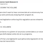 Gavin Newsom la firmó: qué dice la nueva ley de California que impacta en las plataformas de streaming