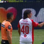 Video: el complicado momento que vivió Malcorra contra Independiente Rivadavia