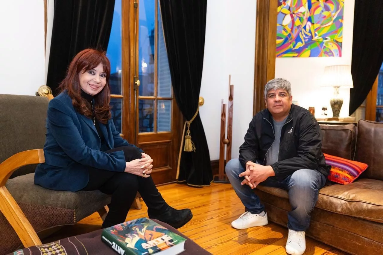 Cristina fue visitada por Pablo Moyano en su casa donde transita el arresto domiciliario. 13/ 05/ 2025
