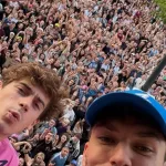 Video: la locura de los hinchas argentinos con Franco Colapinto en la previa del GP de Hungría