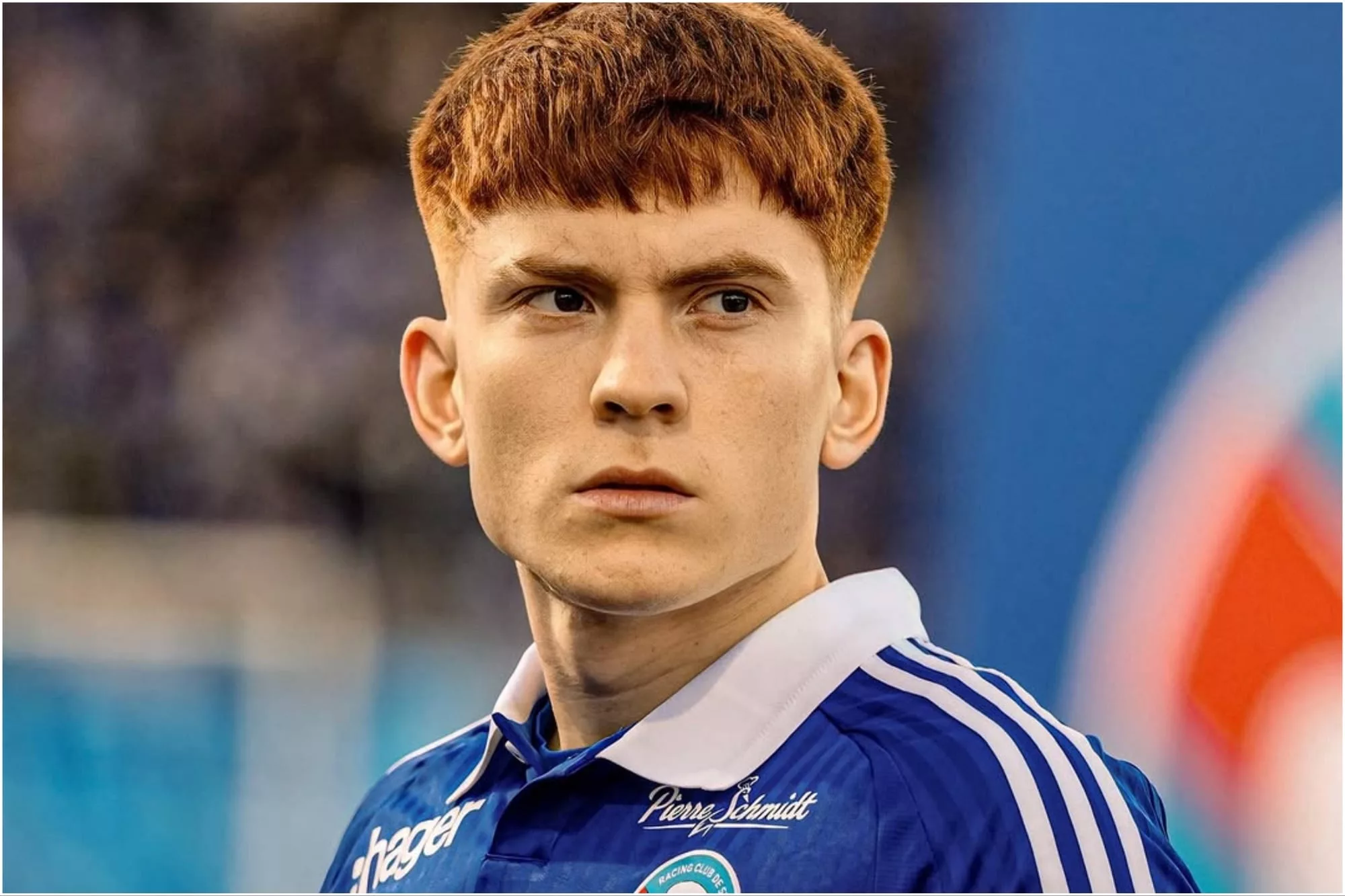 Valentín Barco ganó regularidad y es uno de los destacados en Racing Estrasburgo