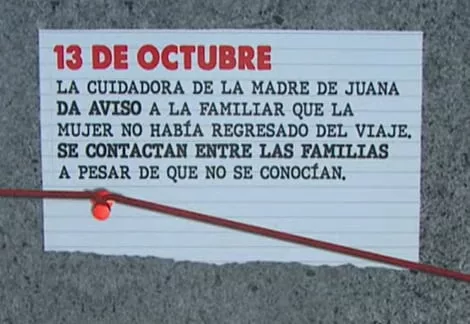 Cronología de la desaparición de la pareja de jubilados
