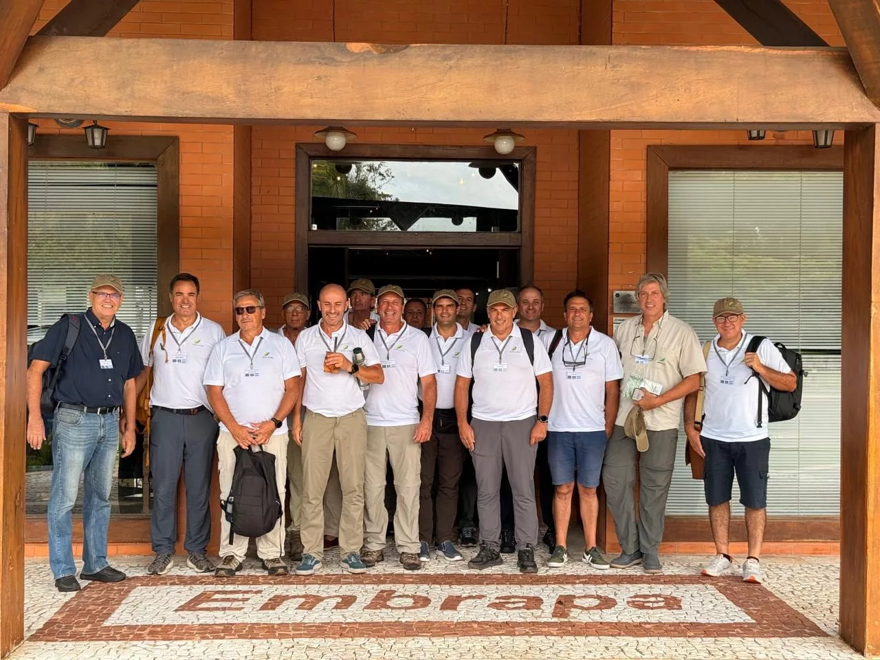 La delegación argentina en Brasil
