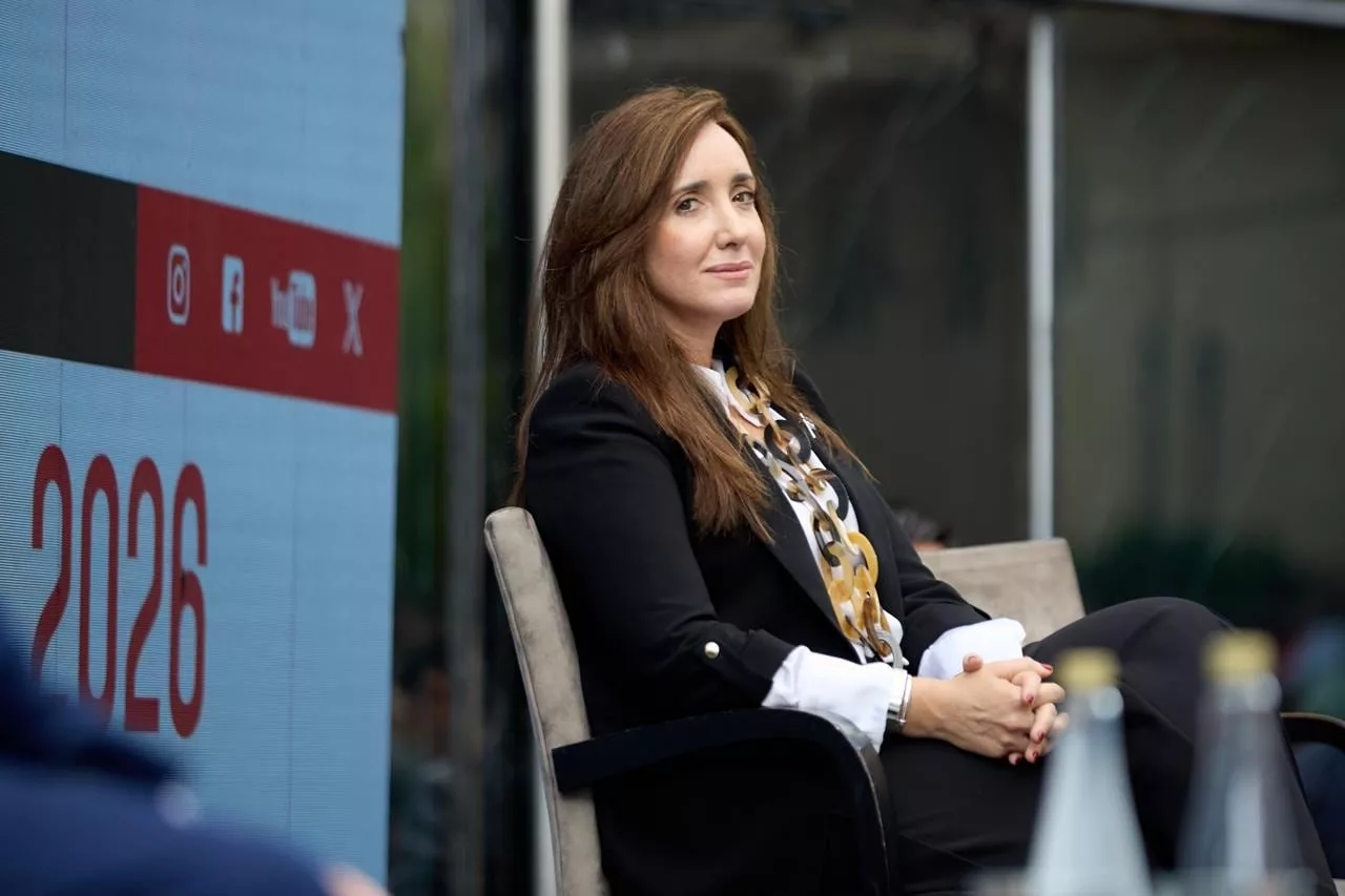 Victoria Villarruel, participó del Desayuno de la Corporación Vitivinícola Argentina (COVIAR)