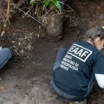 Misterio en Coghlan: un georradar detectó algo más en el jardín de Cristian Graf y recomiendan volver a excavar