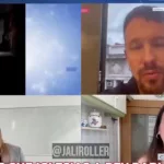 Una cubana deja con el culo al aire al quiosquero de Podemos que trata de defender la dictadura del país