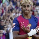 Qué significa el festejo de gol de Lamine Yamal y por qué lo registró como una marca