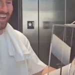 Video: la emoción de Messi al recibir un regalo especial