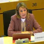 La eurodiputada Elena Nevado (PP) respalda en Bruselas la petición de Alfonso Rojo: «¡No podemos mirar a otro lado!»