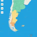 Hay alerta naranja y amarilla por lluvias y viento fuerte: las provincias afectadas