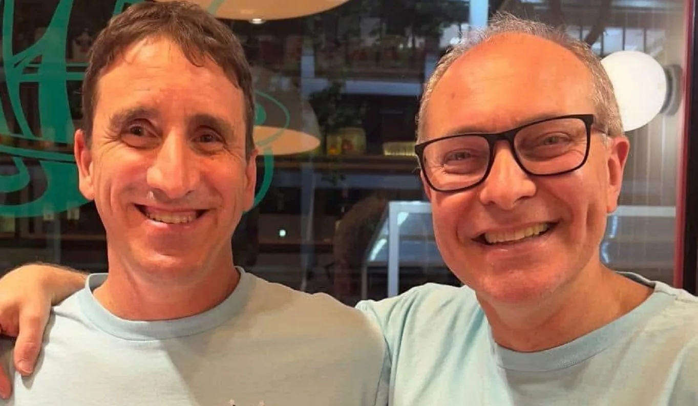 Rodolfo Kurchan y Esteban Grinbank