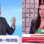 Feijóo da en el clavo con su sutil crítica a Sarah Santaolalla: la tertuliana de TVE se pone como el bicho del pantano