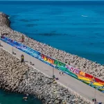 Galería Mar Adentro, en el puerto de Quequén: un innovador paseo artístico sobre el mar