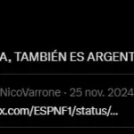 El sugestivo mensaje de Nicolás Varrone ante los rumores de un desembarco a la Fórmula 1: “Dios es argentino”