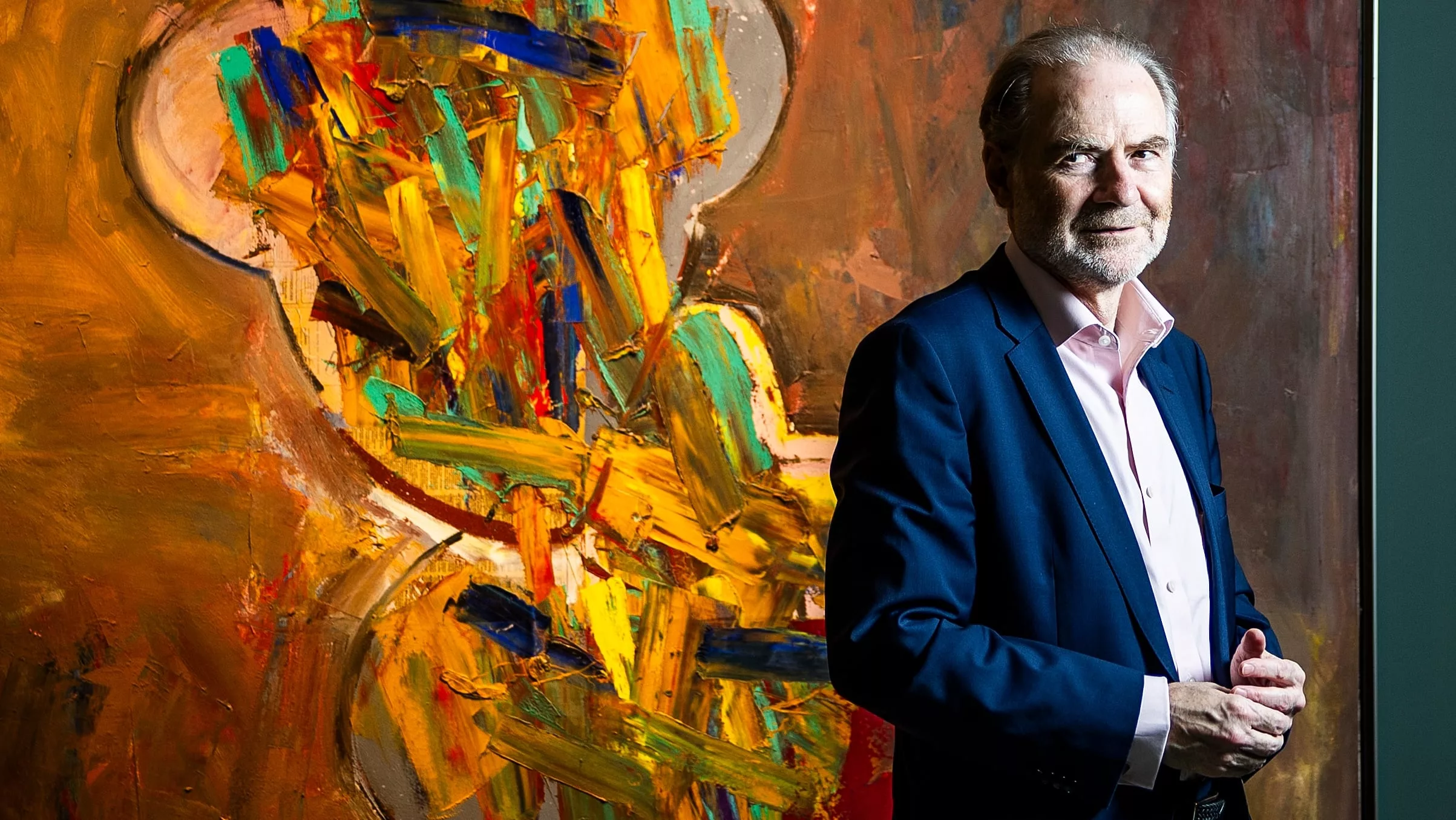 Timothy Garton Ash, retratado en la Fundación Ramón Areces, el 3 de julio de 2024.