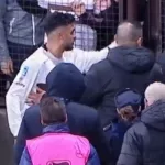 Video: Nacho Vázquez quiso trompear a un hincha de Platense
