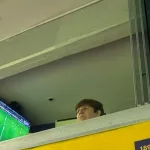 Video: La María, la mamá de Román, a puro festejo en la goleada de Boca