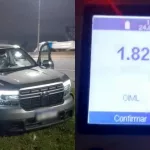 Quiso huir de un control y atropelló a un policía en la autopista Buenos Aires-La Plata: tenía 1,82 de alcohol
