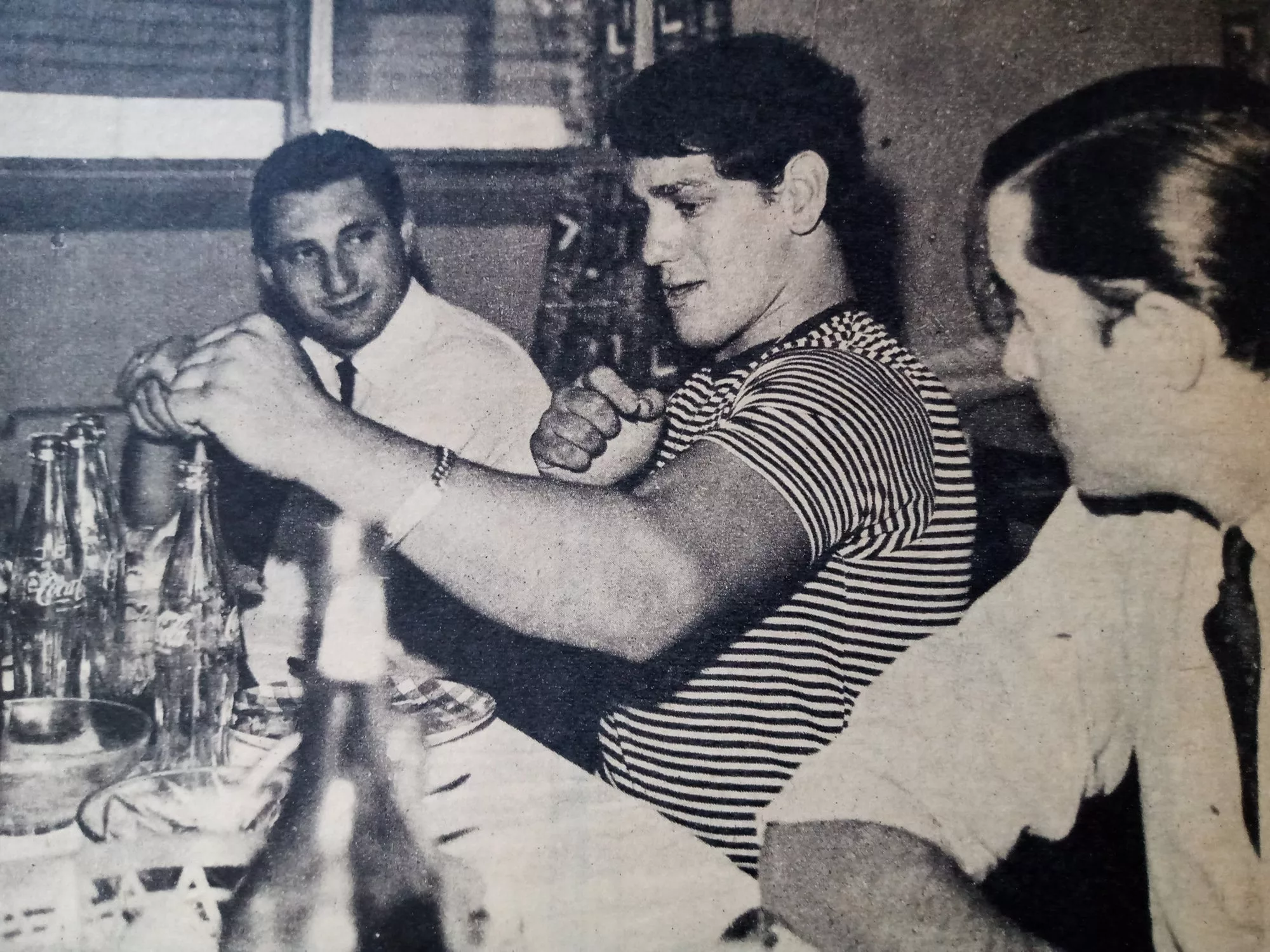 Cherquis Bialo, junto con Ringo Bonavena