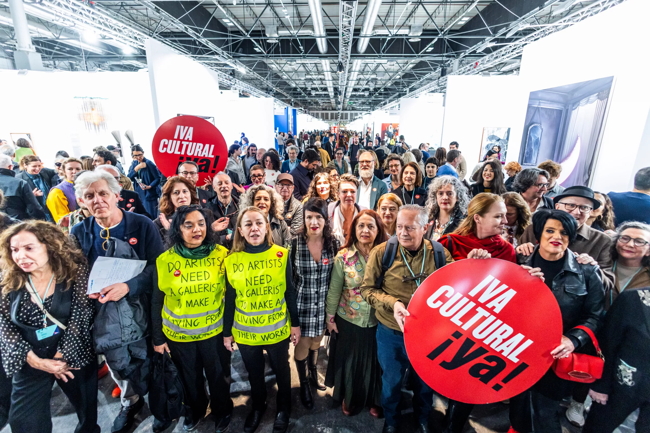 Arco, un oasis artístico en mitad de la convulsión mundial en el que resuena una orgía