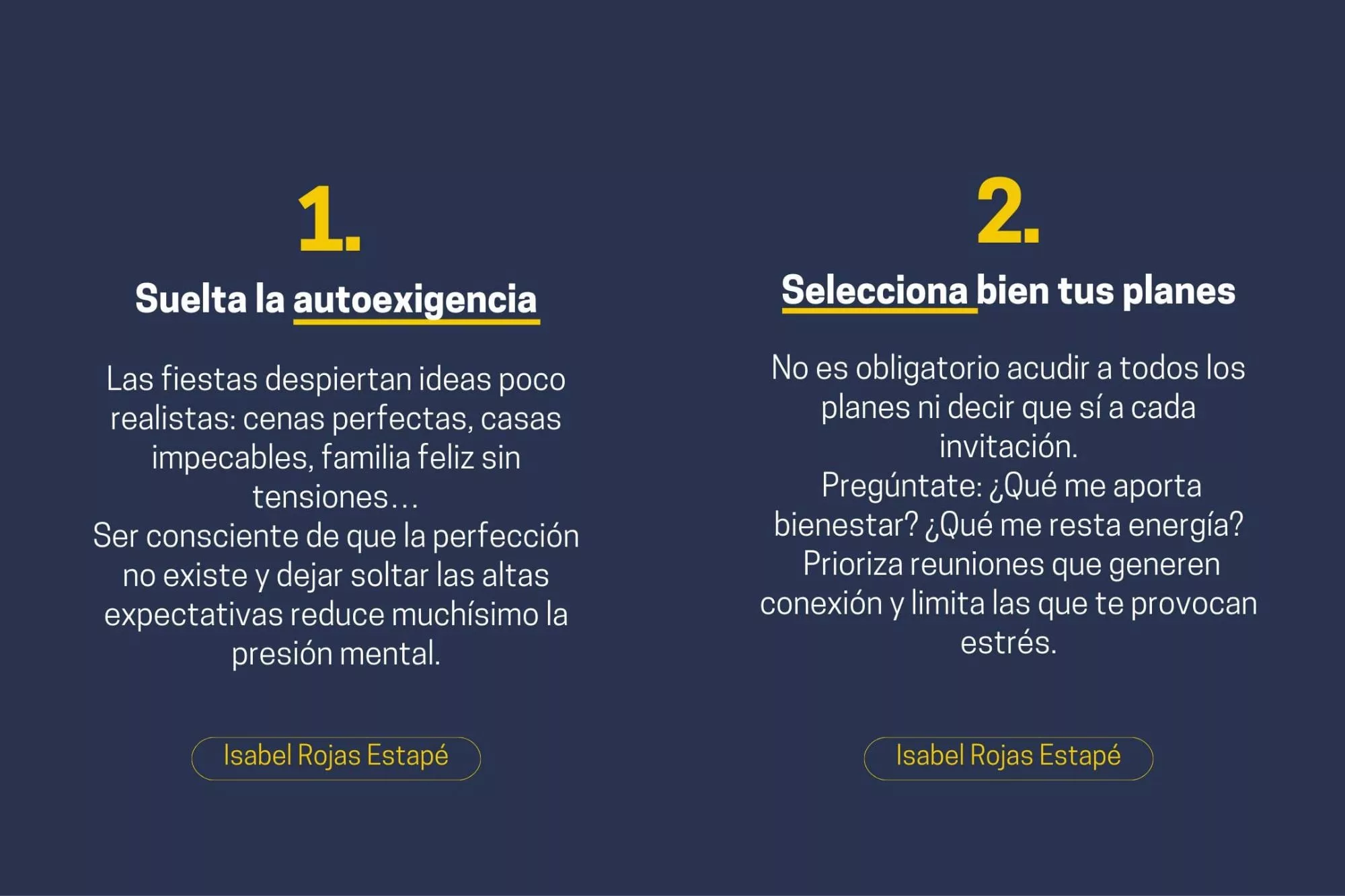 Isabel Rojas Estape hizo énfasis en la autoexigencia y el buen uso del tiempo