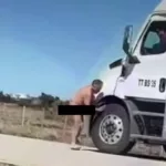 Un hombre desnudo y borracho se lanzó contra el auto de unos argentinos en una ruta chilena