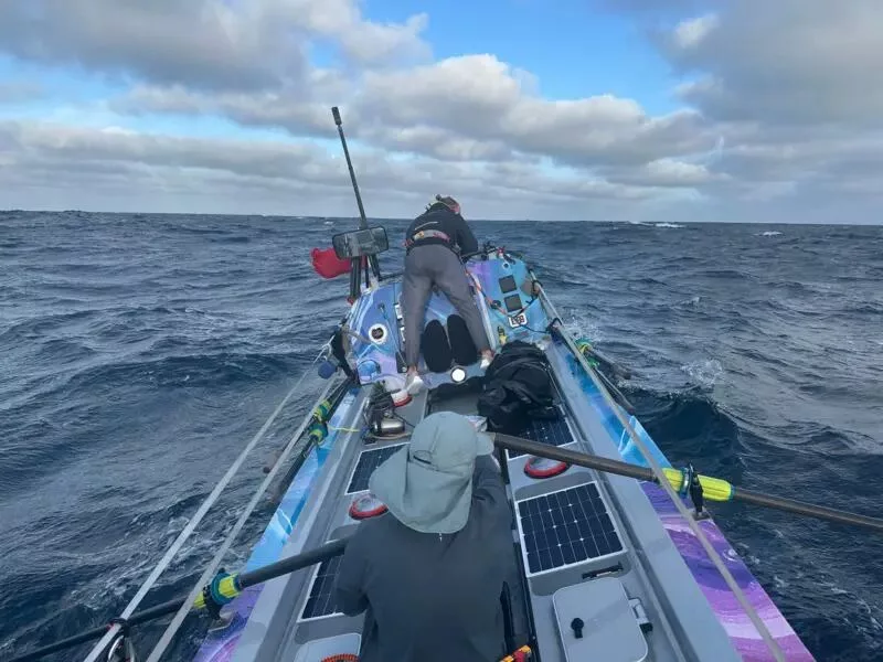 El Pacífico, con sus impredecibles cambios, era el reto para superar de los Maclean