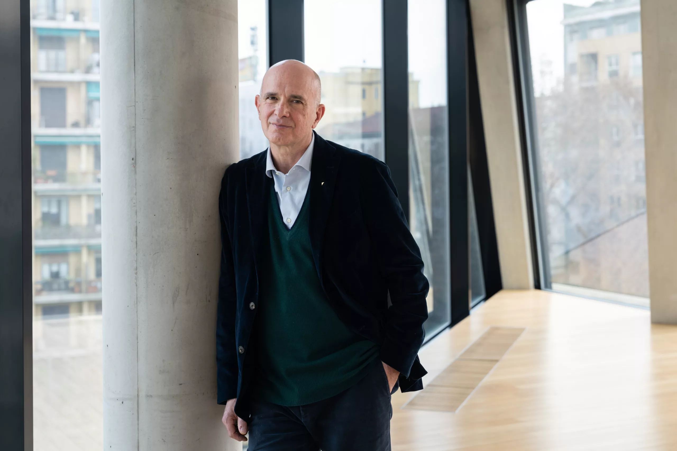 Carlo Feltrinelli, en la Fundación Feltrinelli de Milán.