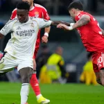 Nuevo capítulo entre Otamendi y Vinicius Junior: “Está hablando mucho”, topetazo del argentino y la venganza goleadora del brasileño