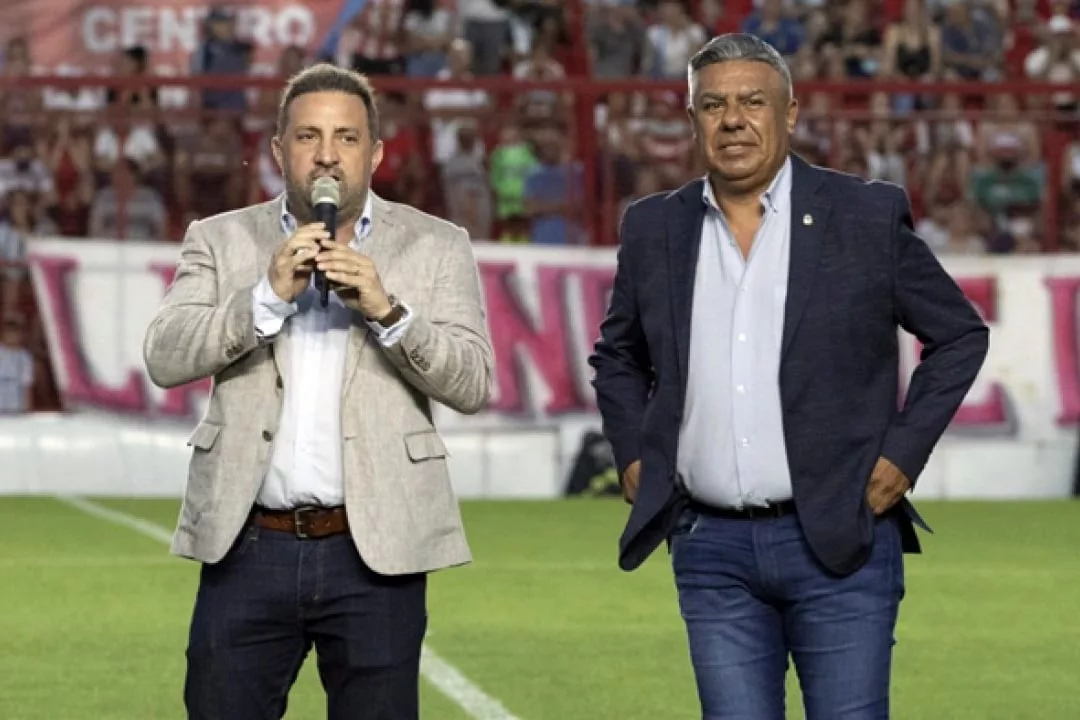 Claudio Chiqui Tapia y Cristián Malaspina