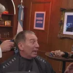 Diego Santilli cumplió su promesa y se peló luego del triunfo en la provincia de Buenos Aires