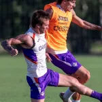 Franco Mastantuono tuvo su primer entrenamiento con la Fiorentina