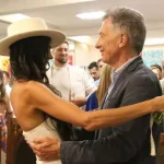 El pogo de Mauricio Macri en el casamiento de su sobrino con Emily Lucius