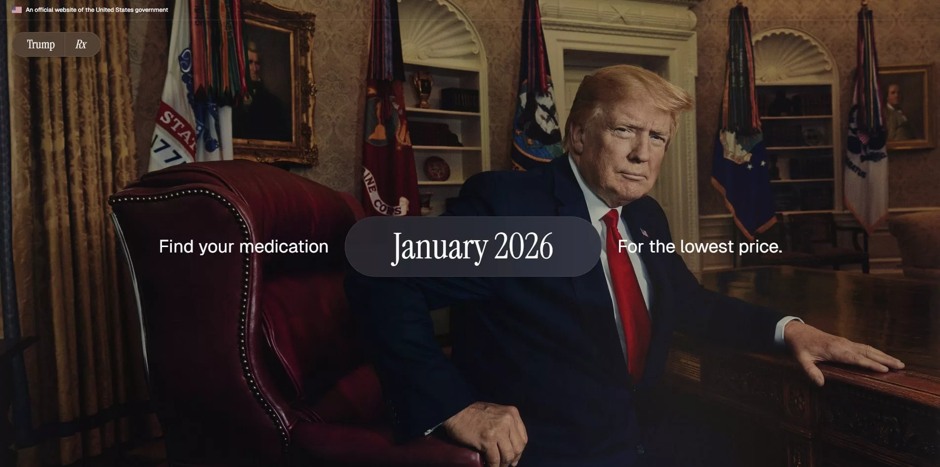 Los descuentos estarán disponibles en la plataforma de TrumpRx en 2026 (TrumpRx)