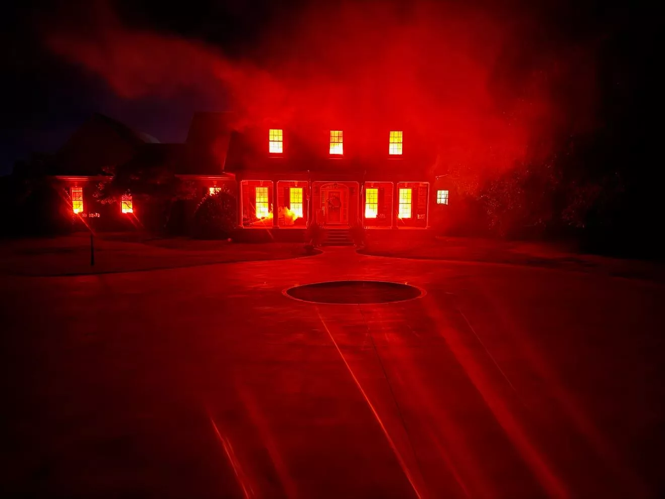 El propietario no quiso revelar el secreto de su decoración de Halloween  (Sam Lee/USA Today)