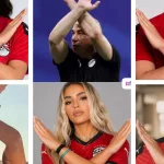 La hija del DT de Egipto y el gesto viral de reclamo a la FIFA