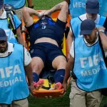 De mal en peor: tras la eliminación del Mundial, Manu Ugarte sufrió una seria lesión en su rodilla izquierda