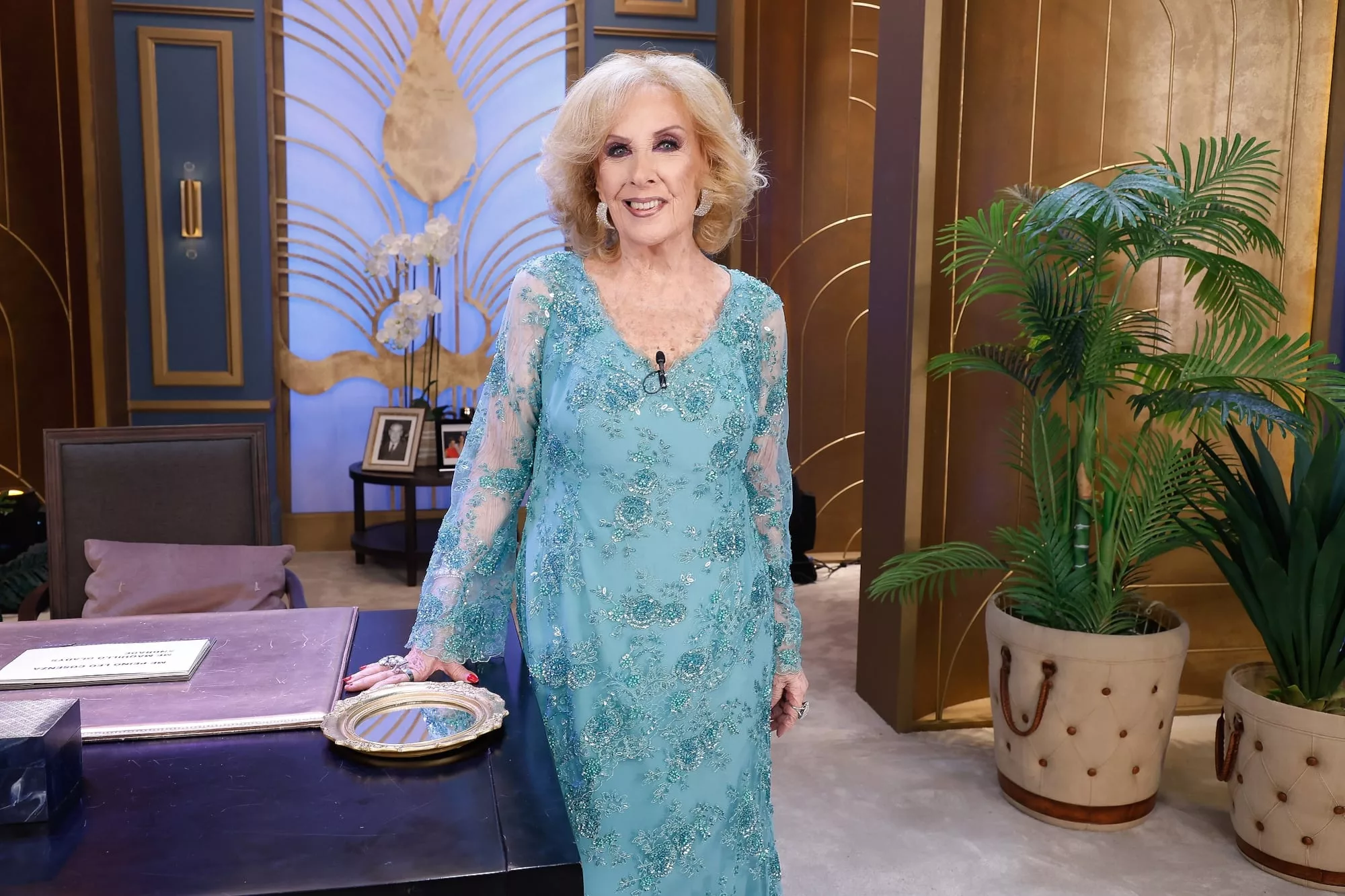 Mirtha no pudo estar al frente de su programa
