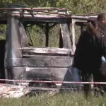 Santa Fe: encontraron una camioneta calcinada con restos humanos en su interior