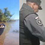 La foto del bote que usó Pablo Laurta para cruzar desde Uruguay, su traslado a Córdoba y otra vez la misma frase