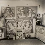 Máscara y compás de Maruja Mallo