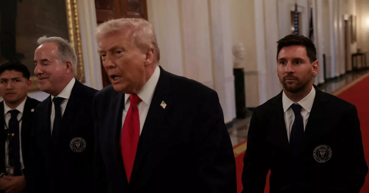 Messi con Trump en la Casa Blanca: Inter Miami, homenajeado por ganar MLS