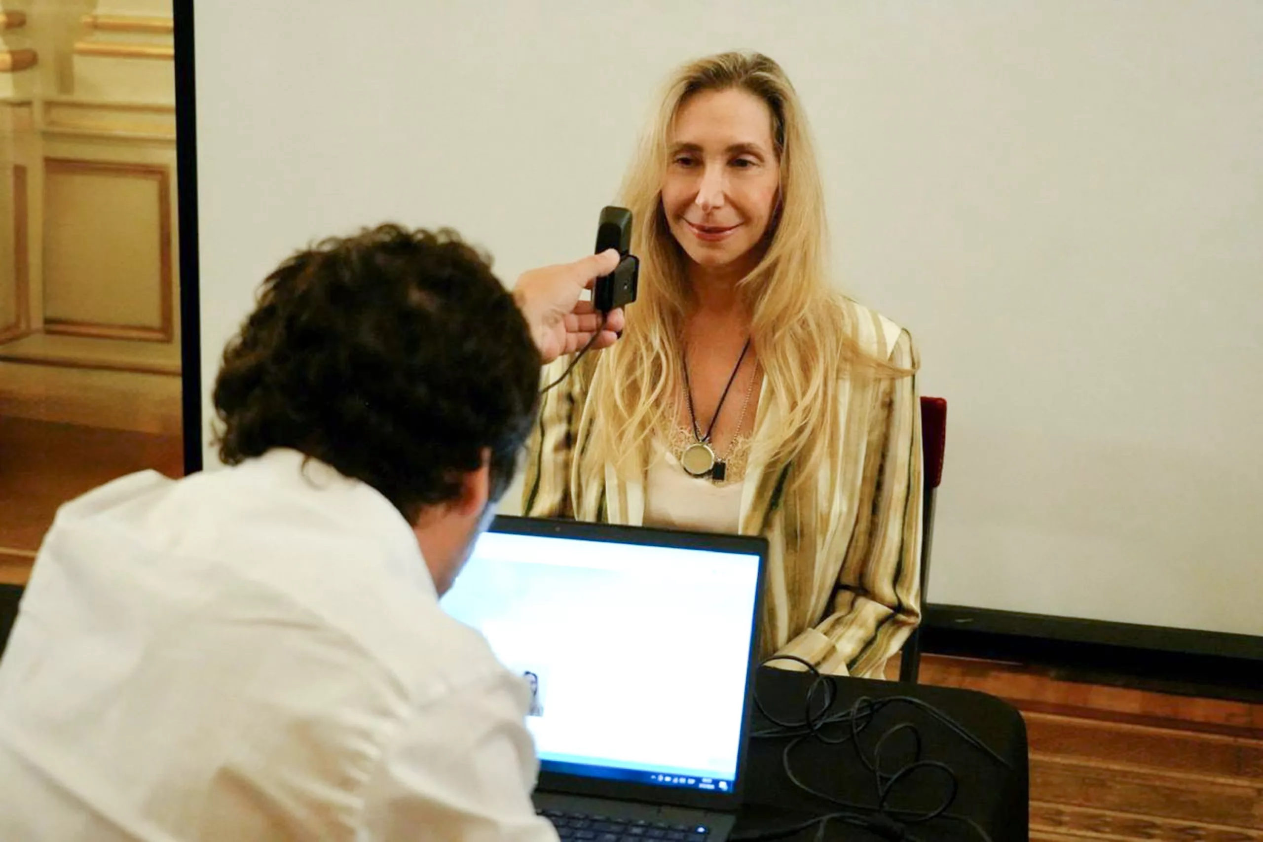 Karina Milei, al participar de la presentación del nuevo DNI electrónico y del nuevo pasaporte argentino