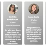Tienen menos de 18 años y deciden ir a votar el domingo: ¿Por qué?