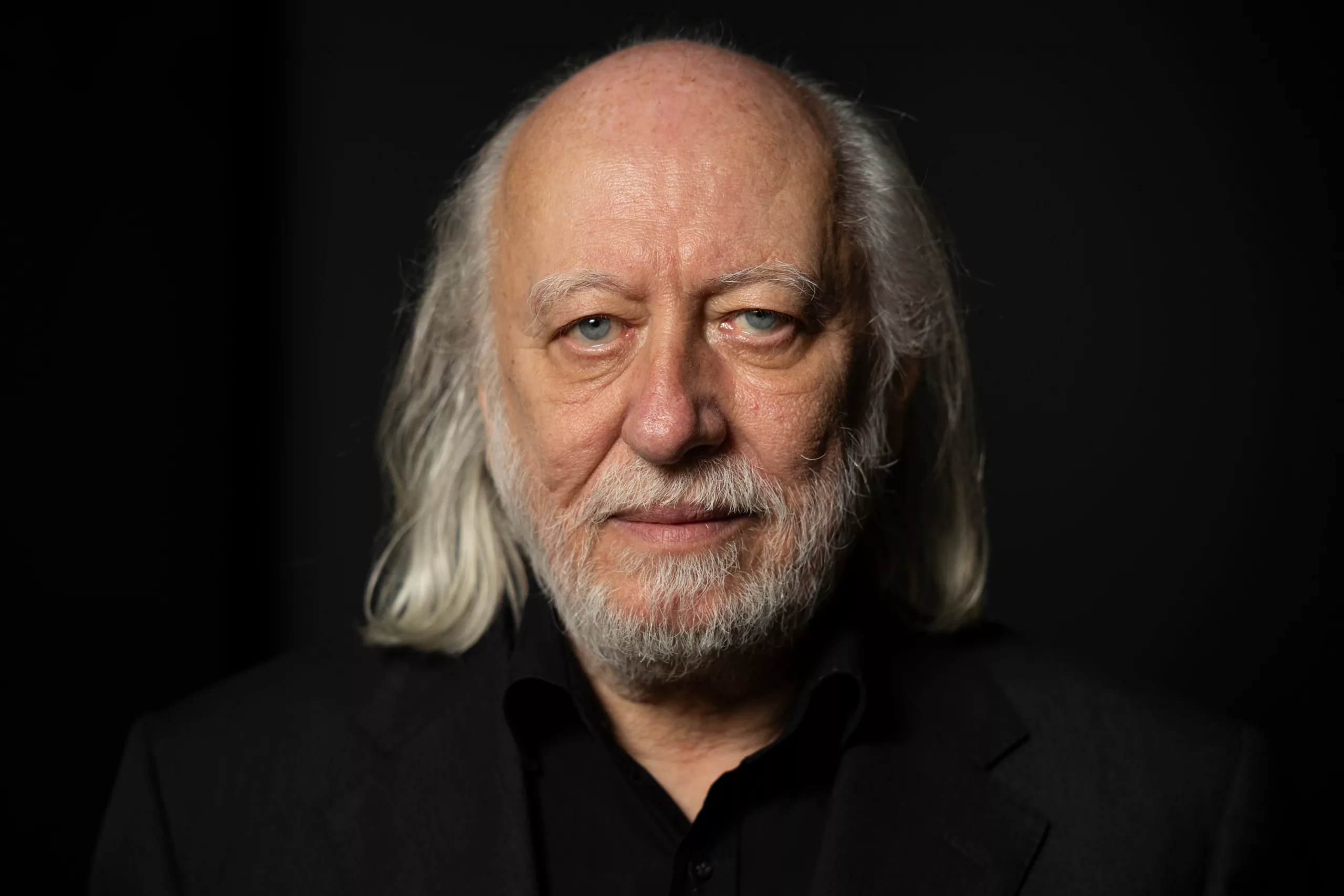 László Krasznahorkai, en el Hotel Alma.