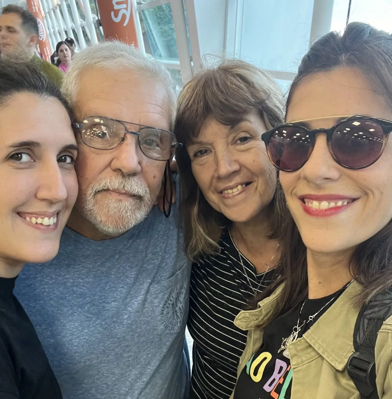 Su familia siempre estuvo al pie del cañón.